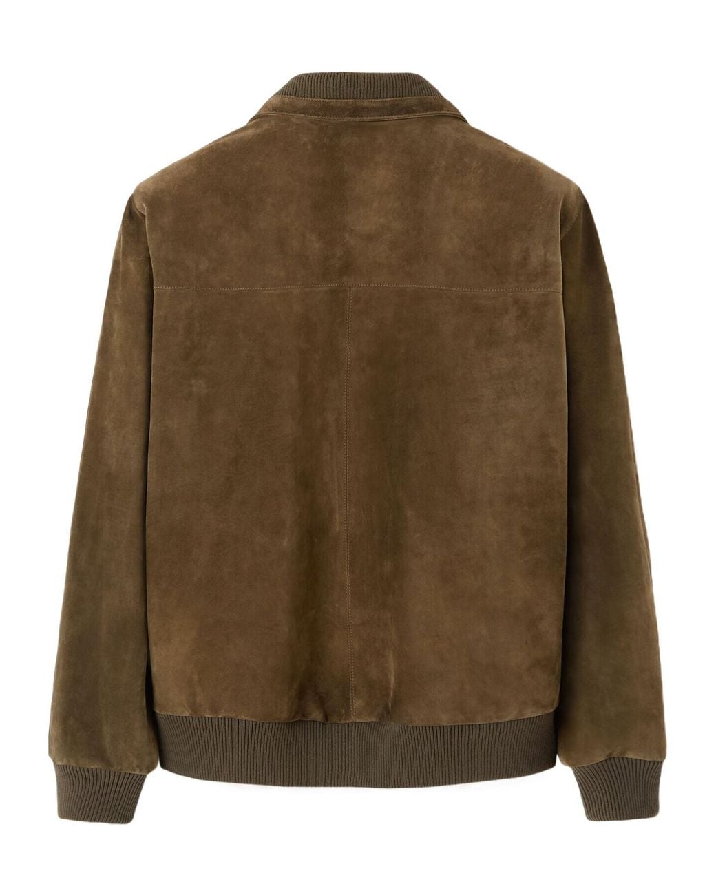 Loro Piana Green Maremma Leather Jacket for men