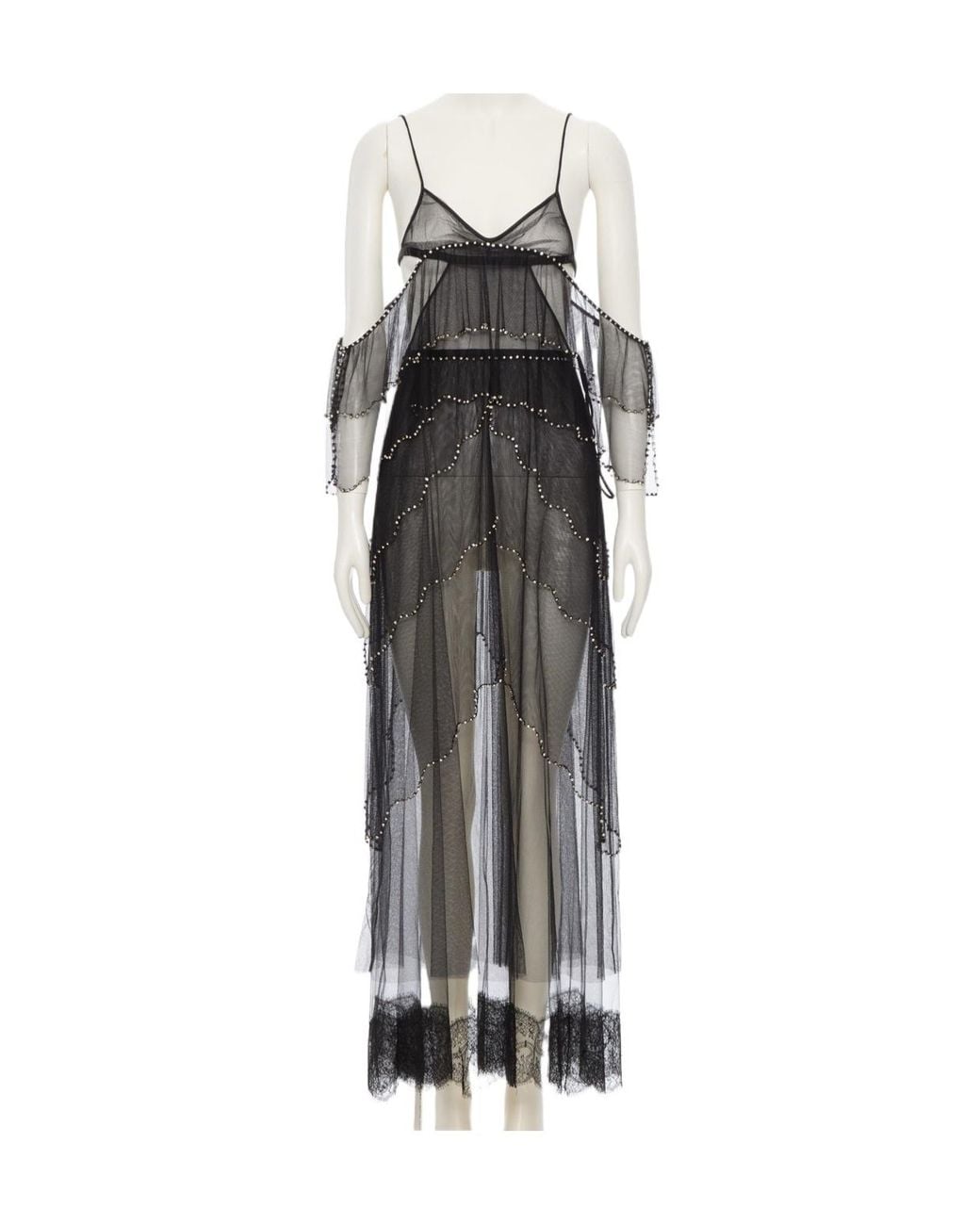 Valentino Multicolor Suspender Dress
