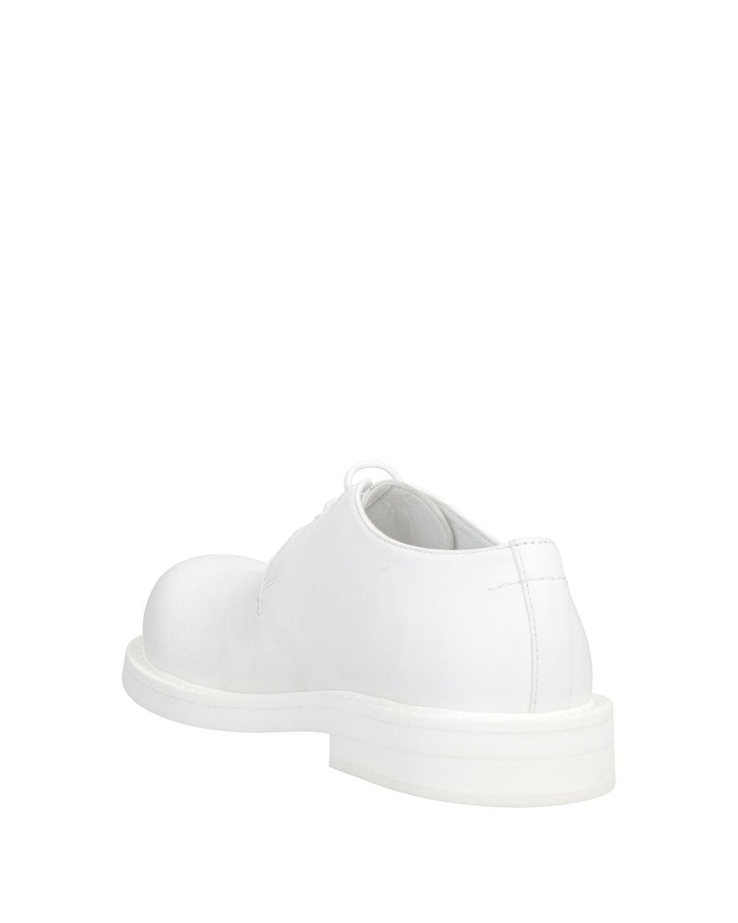 MM6 by Maison Margiela White Minimalist Casual Flat Shoes