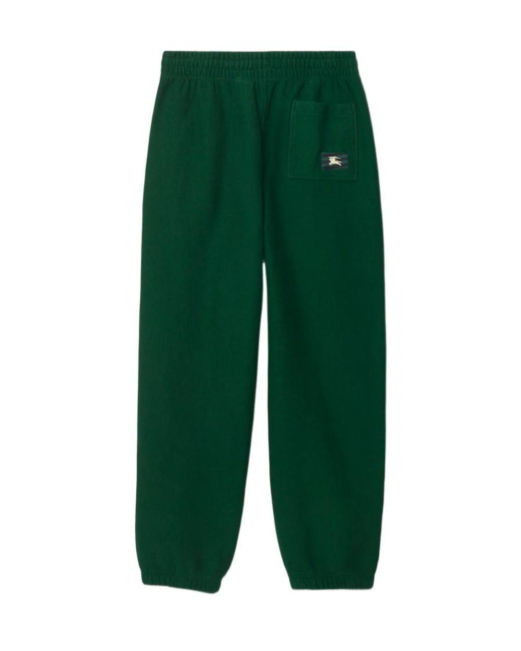 Burberry Green Equestrian Knight Patch Track Pants for men