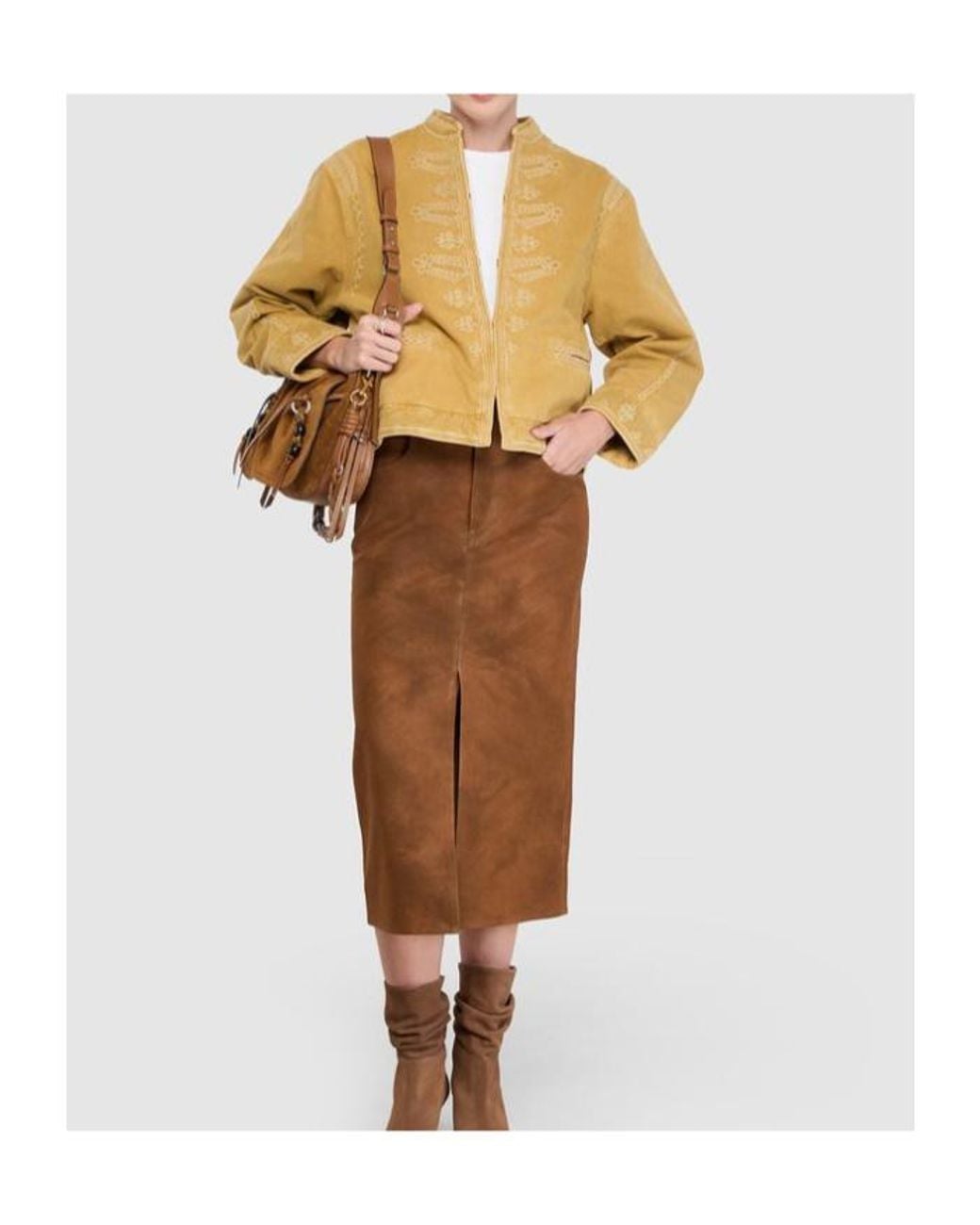 Isabel Marant Yellow Emalia Jacket