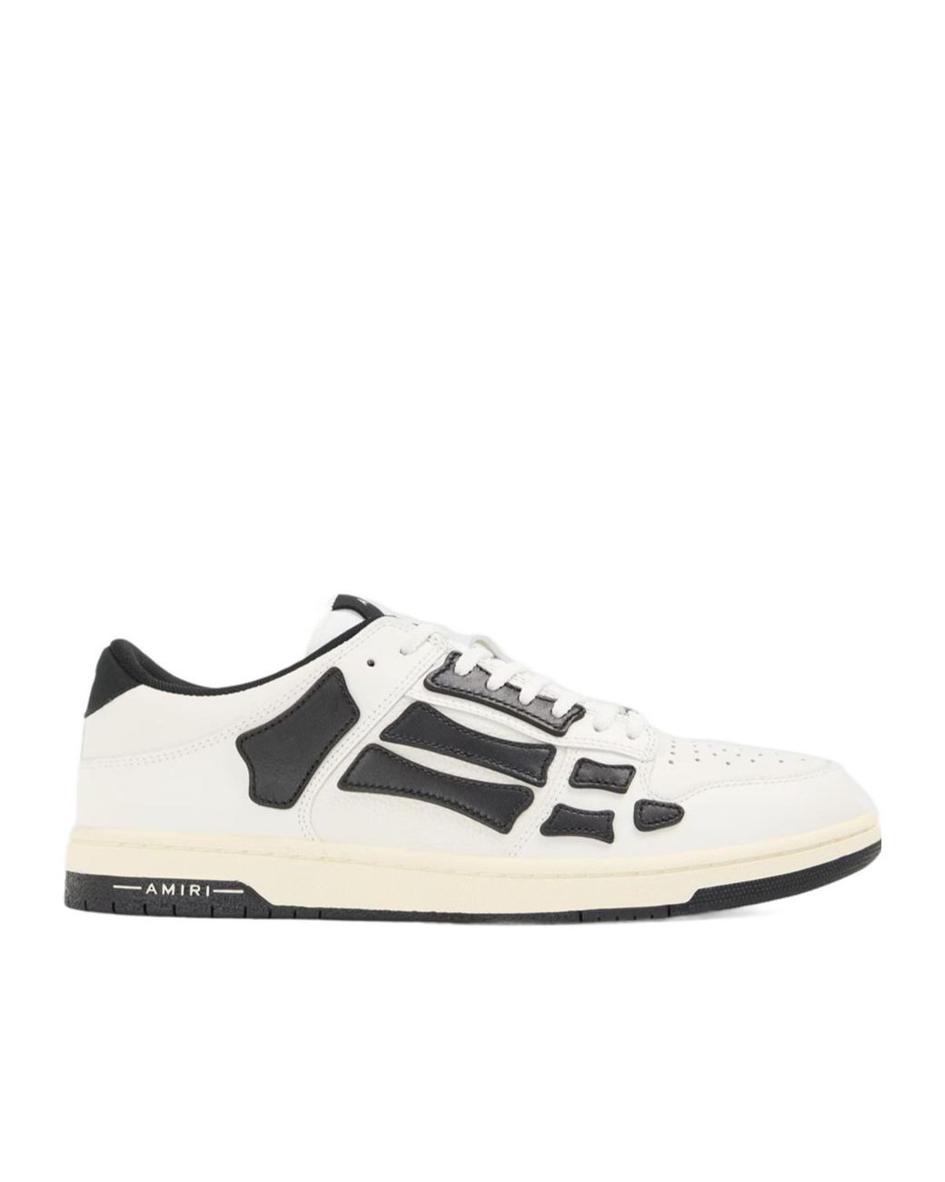 Amiri Black Lace-Up Low-Top Sneakers for men