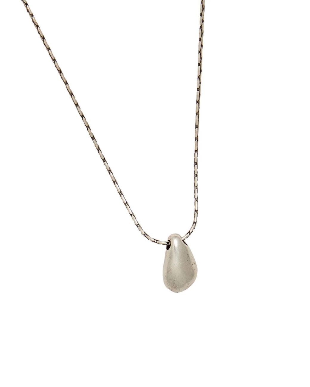 Isabel Marant Metallic Minimalist Metal Pendant Necklace
