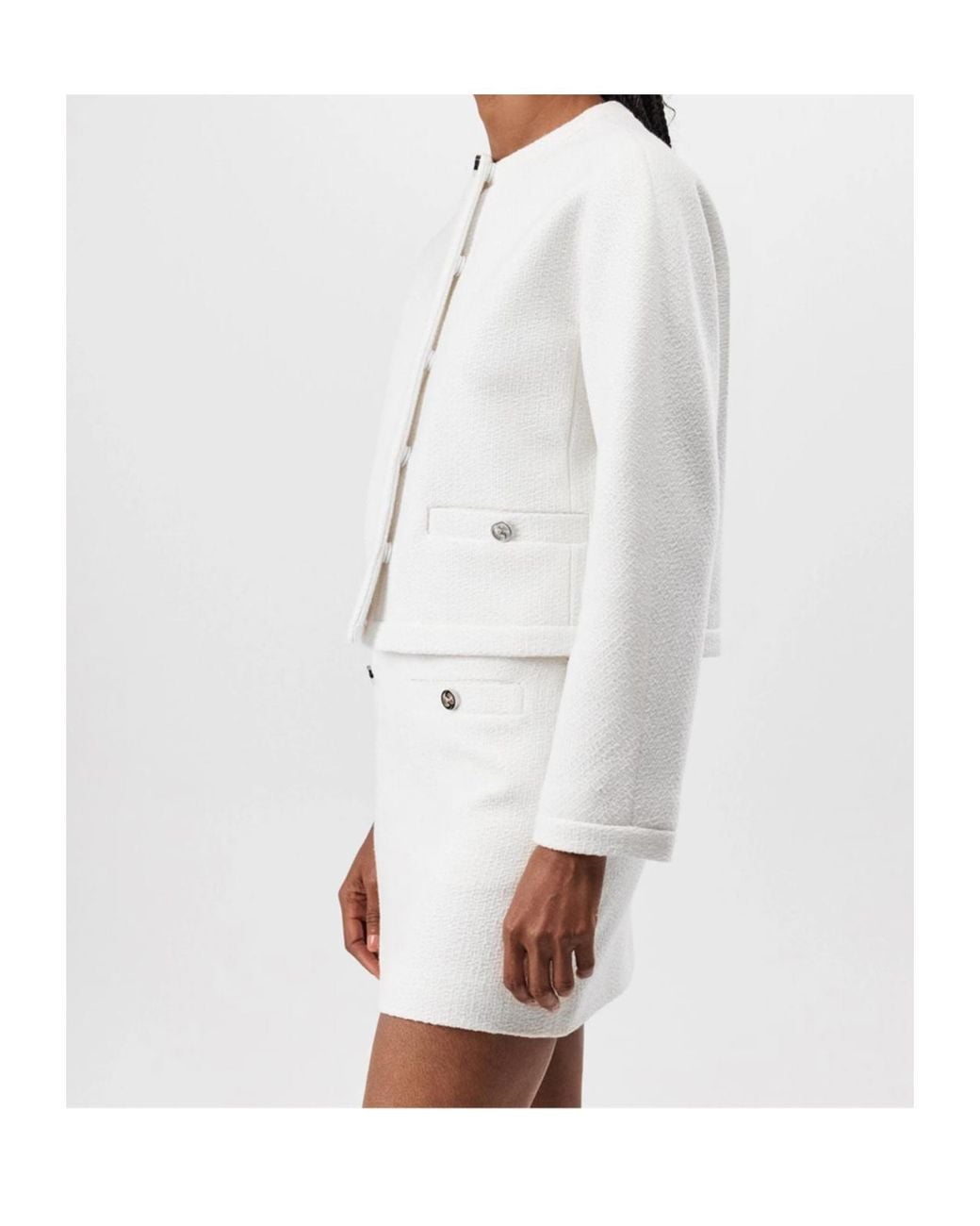 Gucci White Wool Jacket