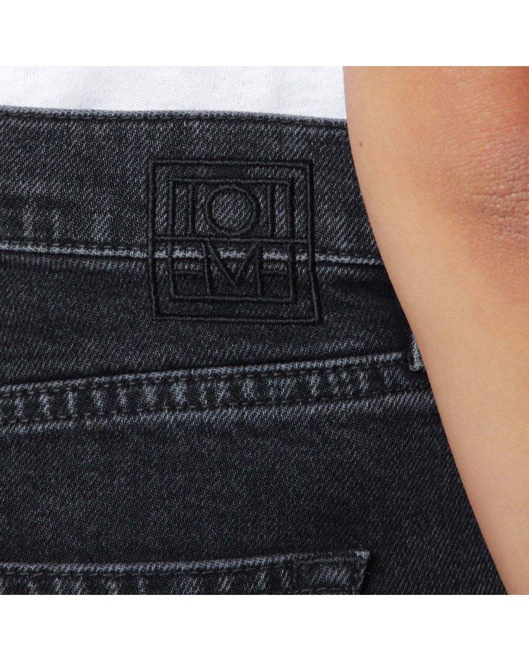 Totême Blue Totême Five-Pocket Ankle Length Jeans