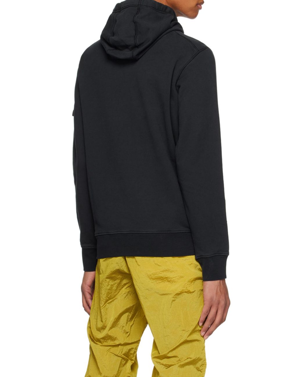 Stone Island Blue Hooded Sweater for men