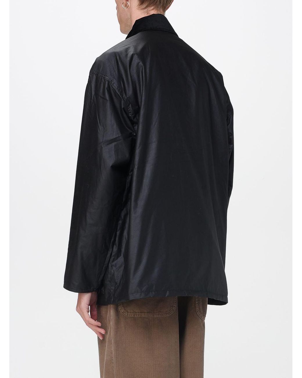 sunflower Black Collared Casual Jacket for men