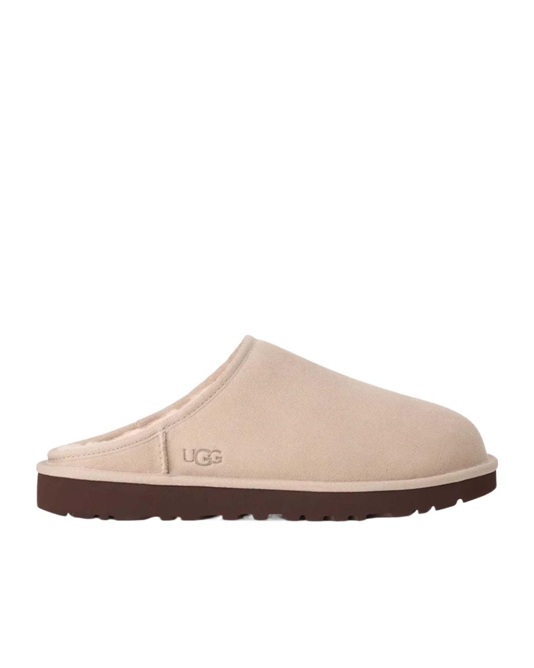 Ugg Multicolor Logo-Debossed Suede Slippers for men