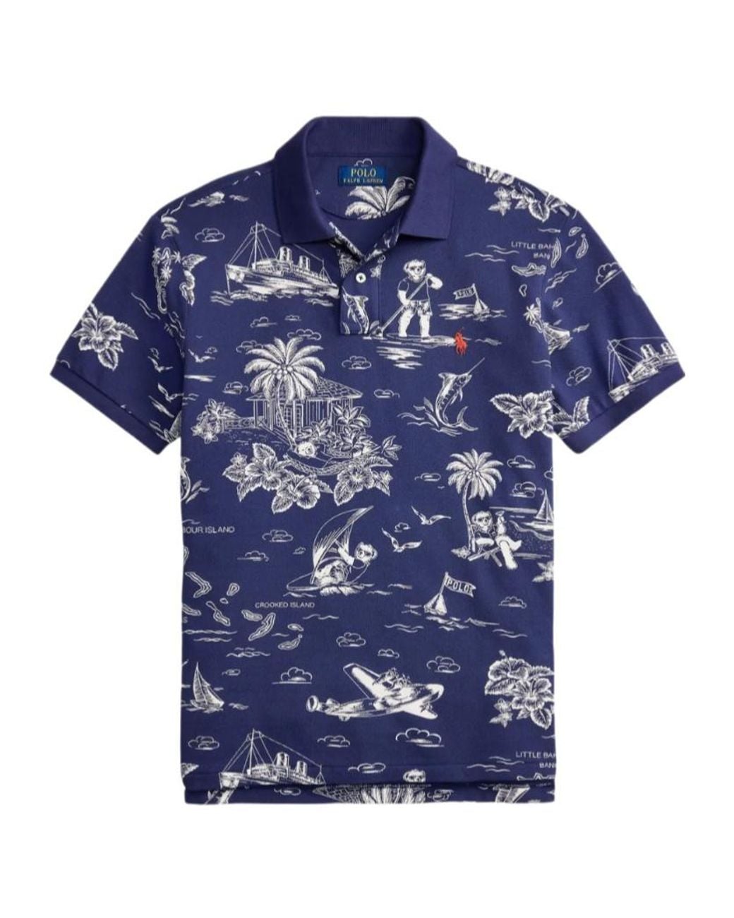 Polo Ralph Lauren Blue Polo Polo Bear for men