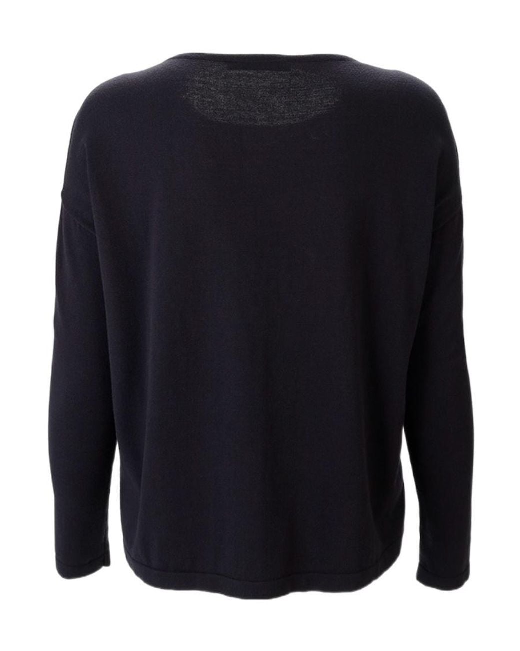 Weekend by Maxmara Blue Round-Neck Long-Sleeved Pullover