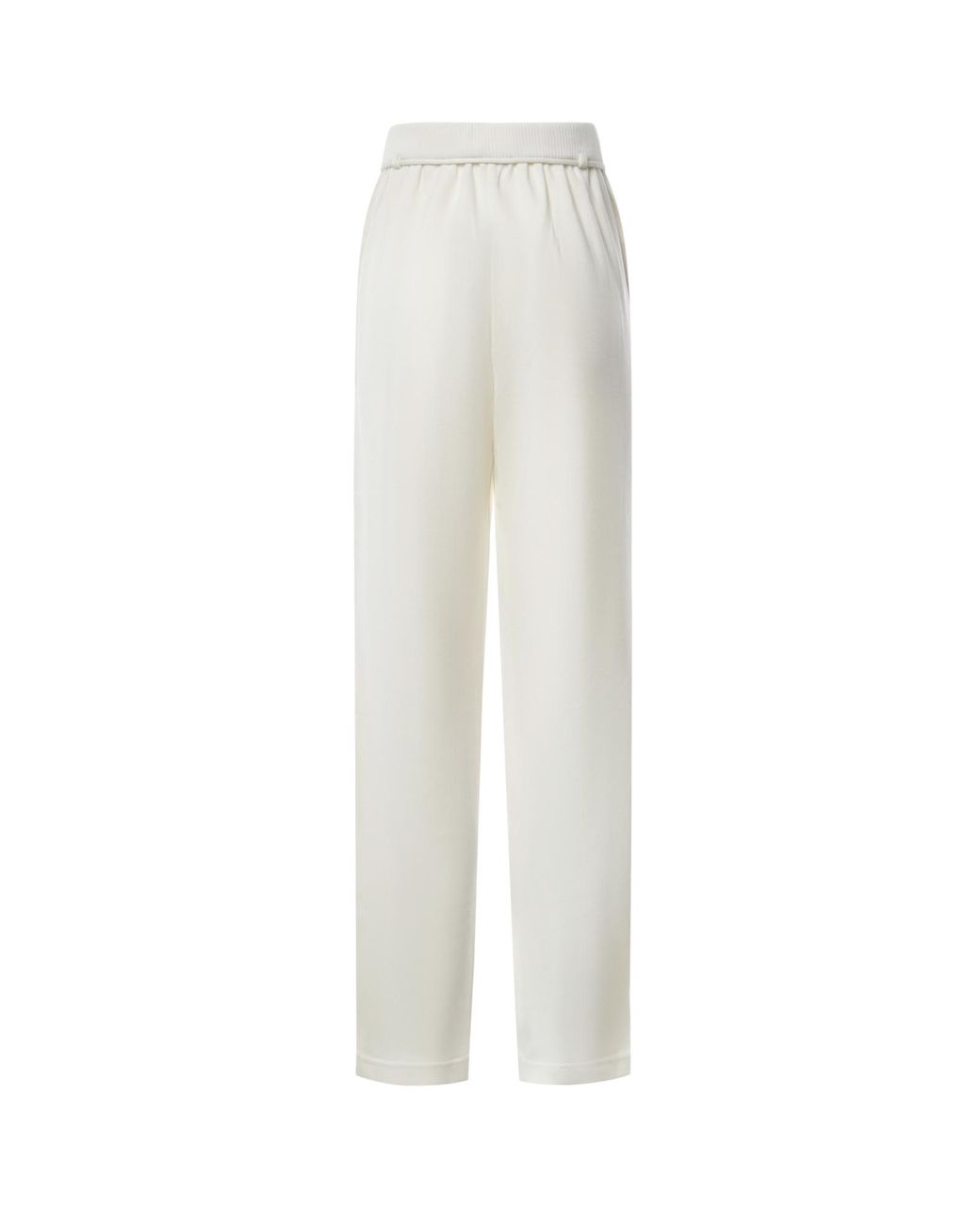 Max Mara Gray Logo Drawstring Pants