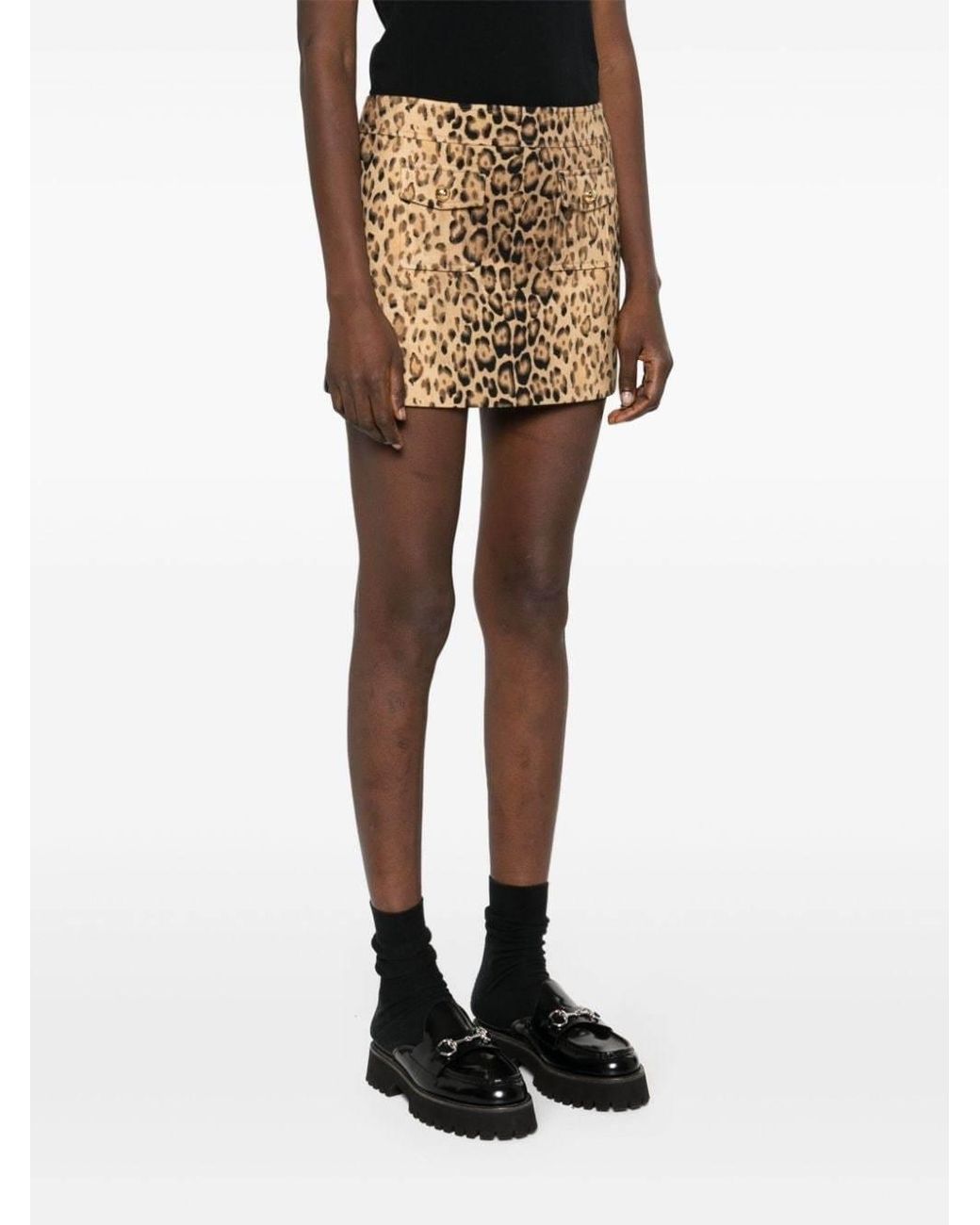 Céline Natural Bandeau Mini Skirt