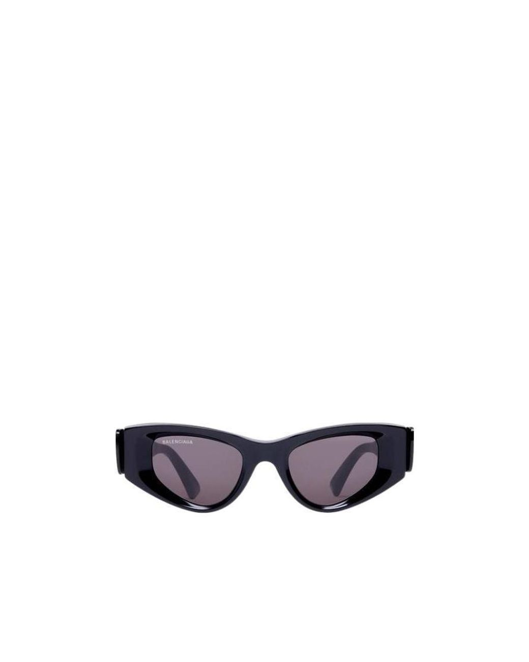 Balenciaga White Occhiali Da Sole Odeon Cat Da Donna