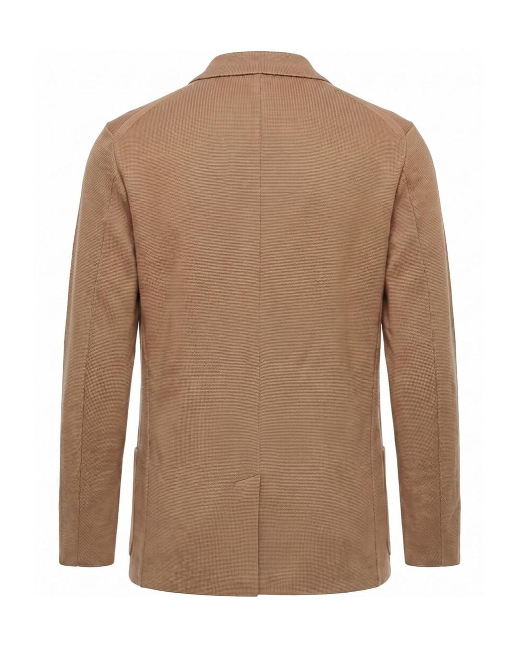 Drumohr Brown Double-Breasted Blazer for men