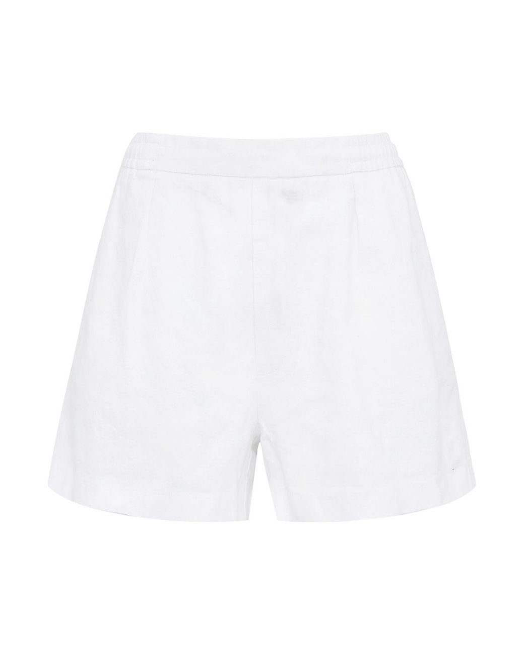 Polo Ralph Lauren White Drawstring Bermuda Shorts