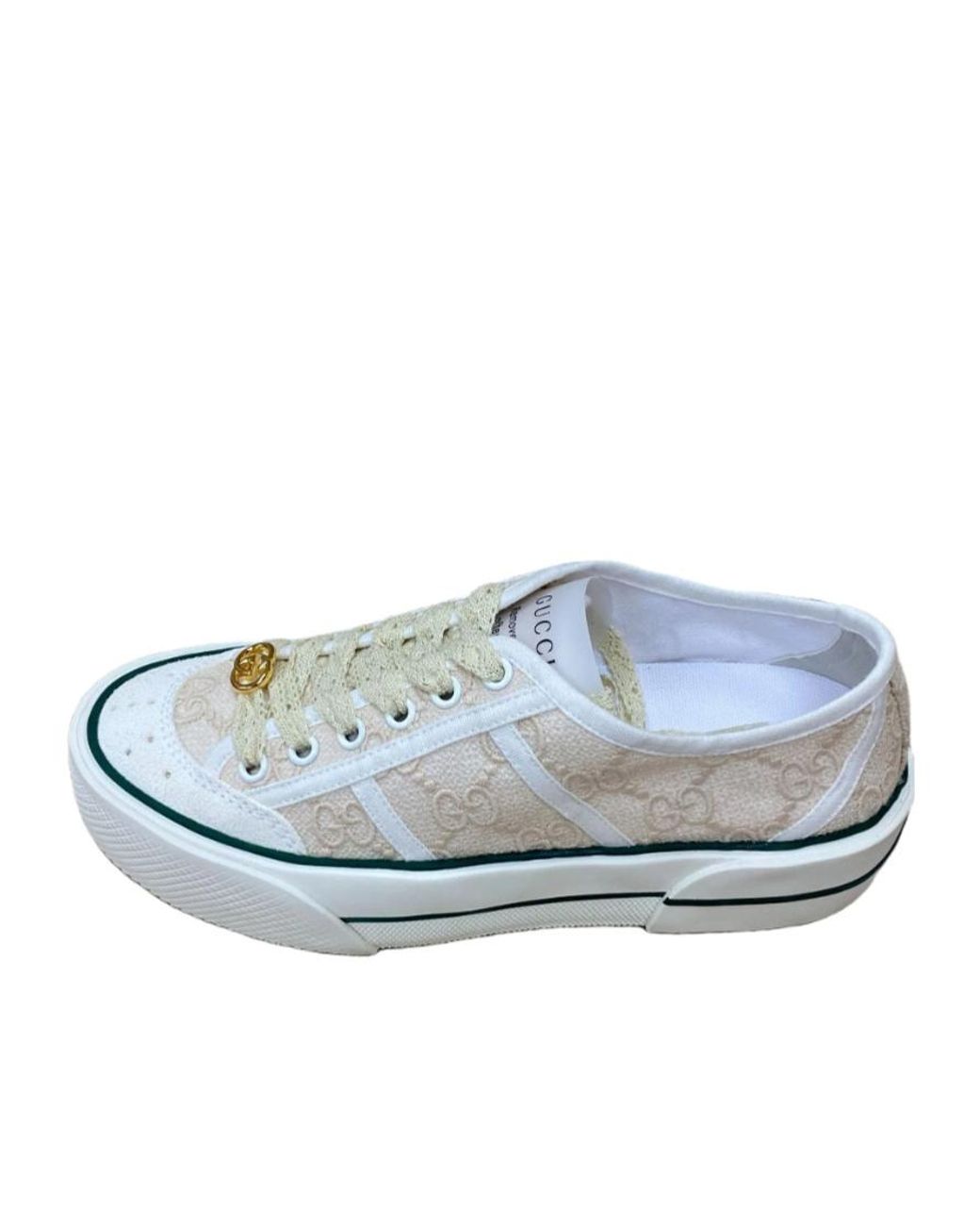 Gucci Blue Gg Chunky Lace-Up Sneakers