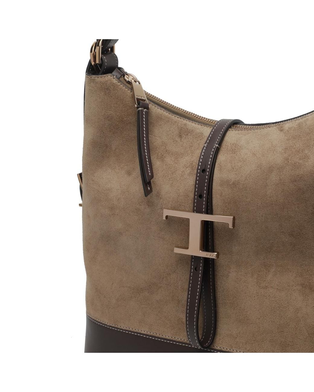Tod's Black T Timeless Small Shoulder Bag