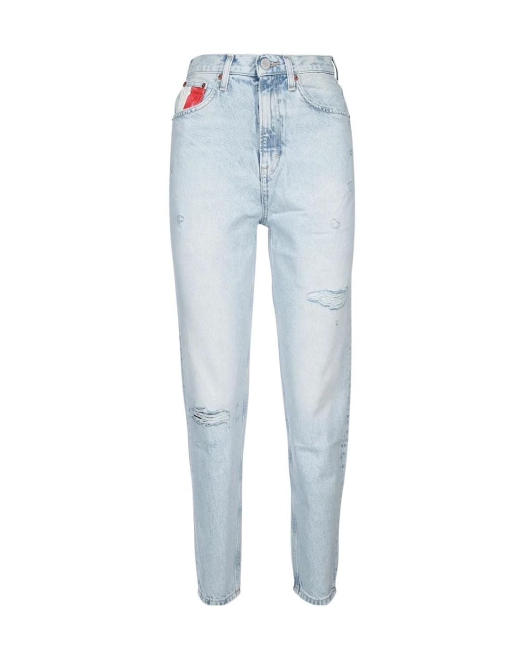 Tommy Hilfiger Blue トミー ジーンズ アーカイブ ウルトラハイライズ テーパード マム ジーンズ