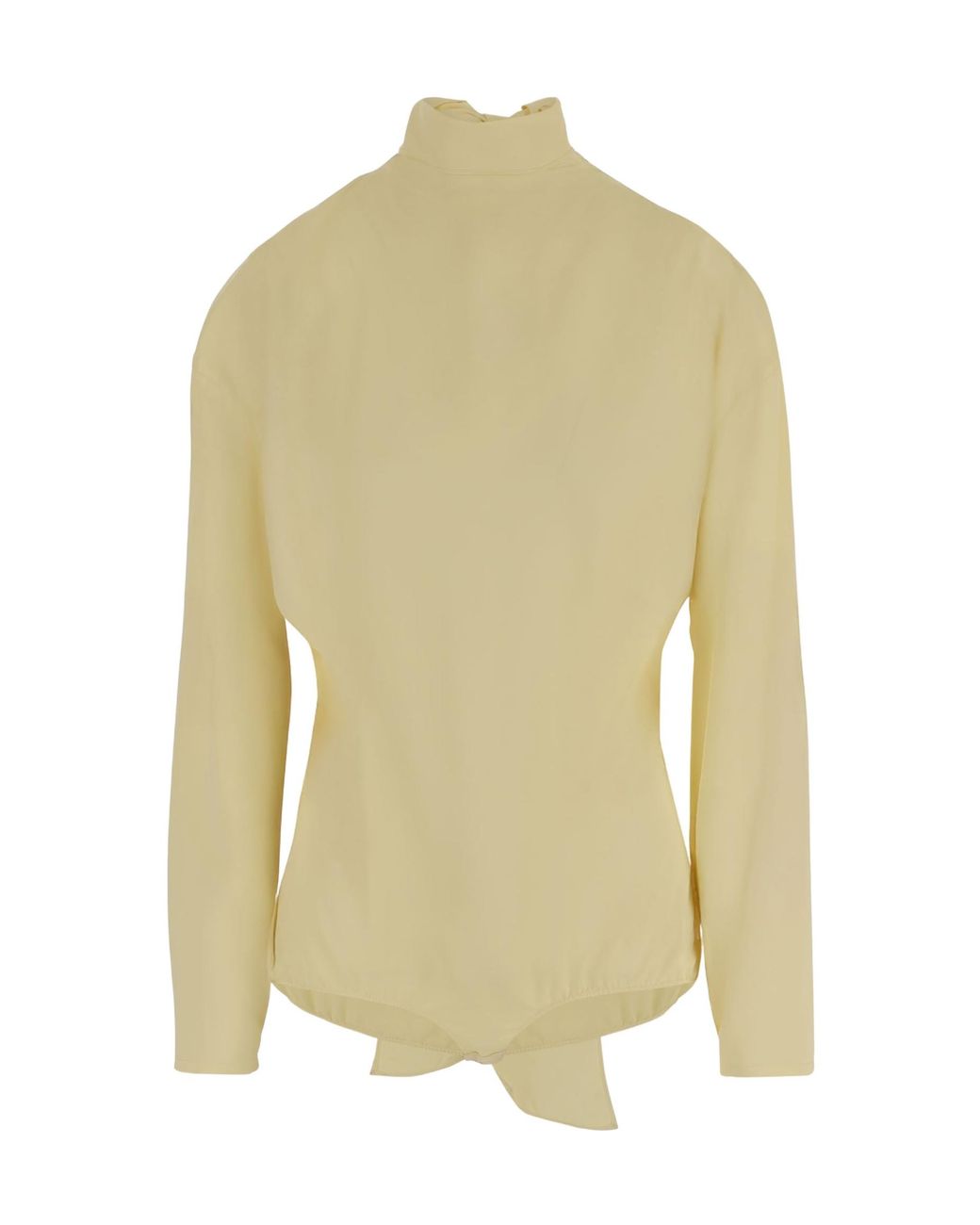 Gucci Yellow Back Bow Bodysuit