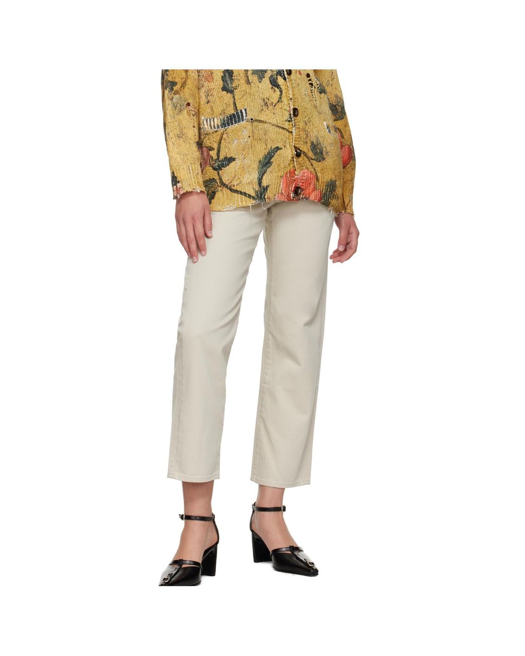 R13 Natural Romeo Jeans