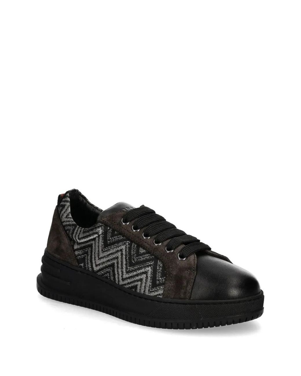 Missoni Black Suede Sneakers