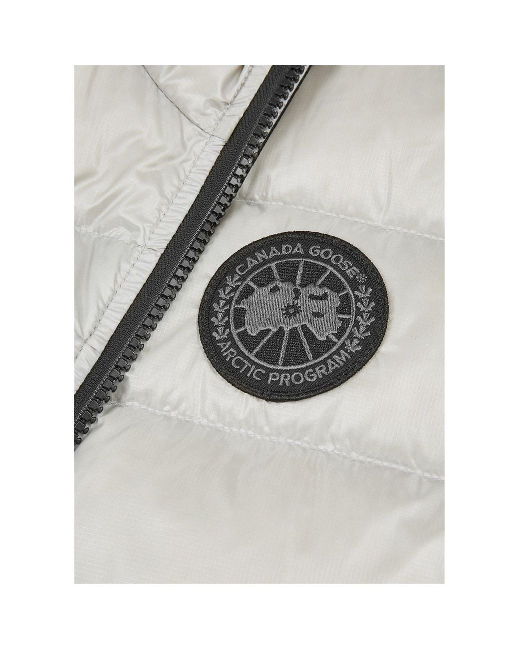 Canada Goose Gray Quilted Down Slim-Fit Gilet for men