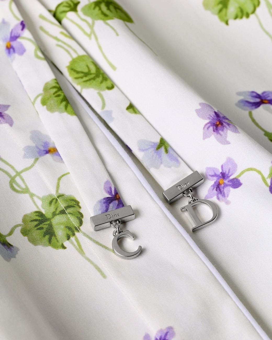 Dior White Mid-To-Long Shirt Dress