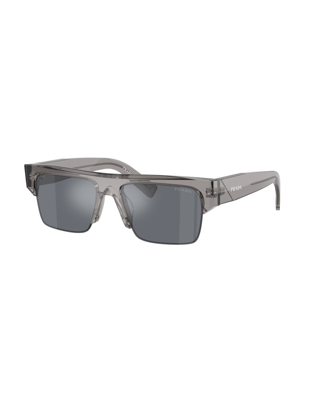 Prada Multicolor Eyewear Semi-Rimless Frame Sunglasses for men