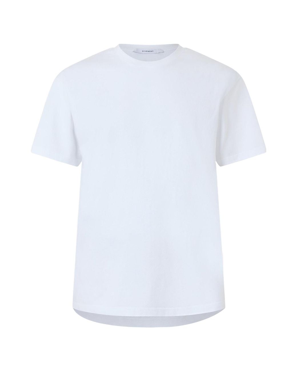 Givenchy White Regular Fit T-Shirt for men
