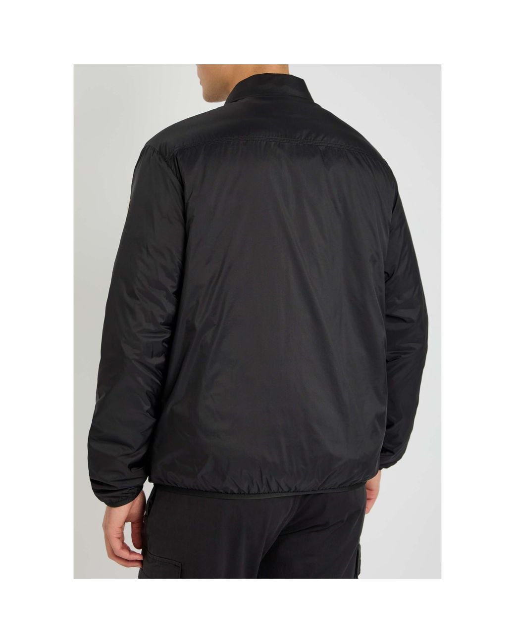 Moncler Black Light And Warm Coat for men