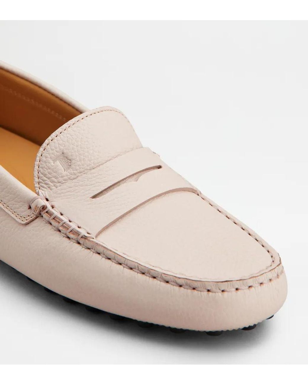 Tod's Natural Gommino Loafers