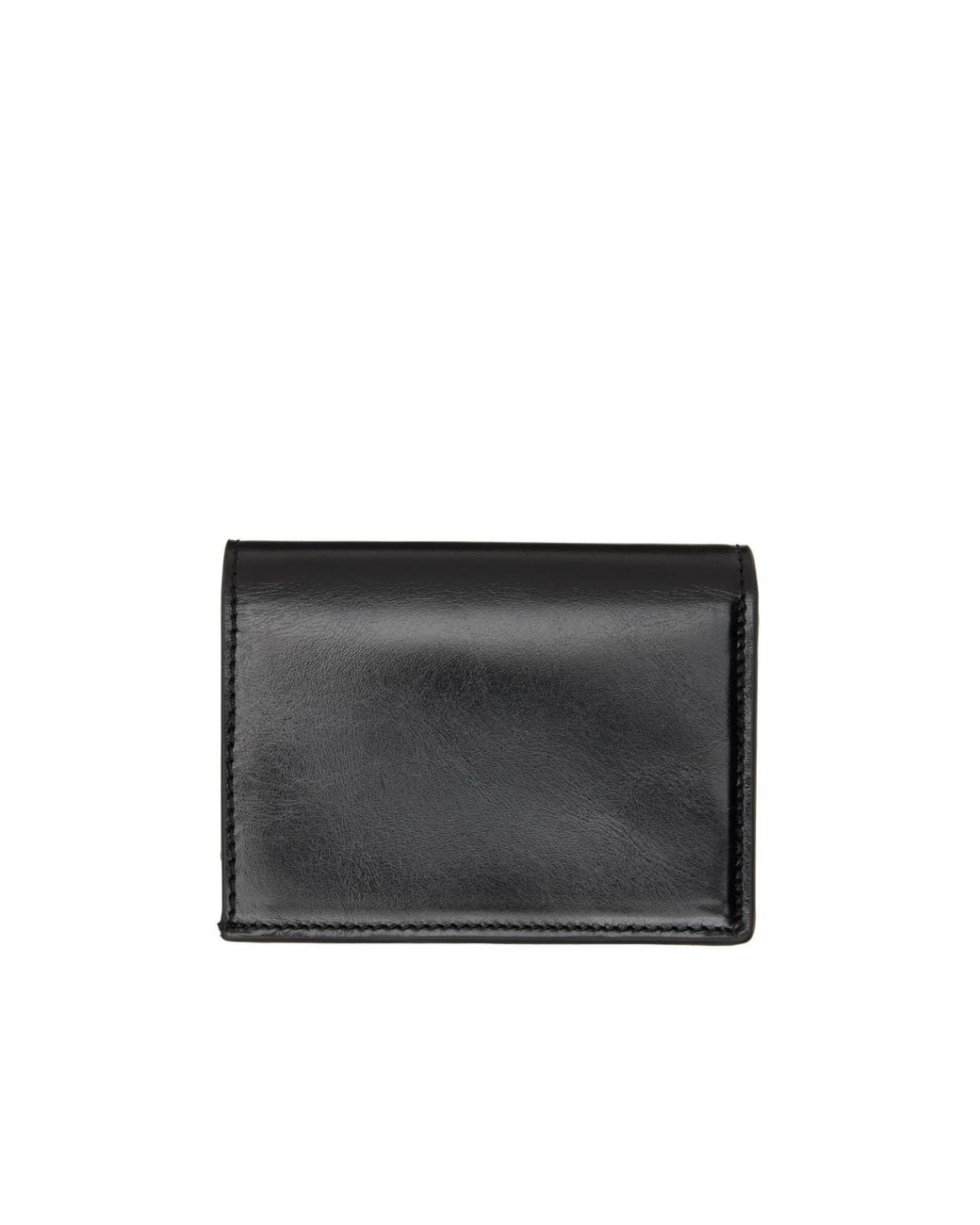 Versace Black Roomy Leather Wallet