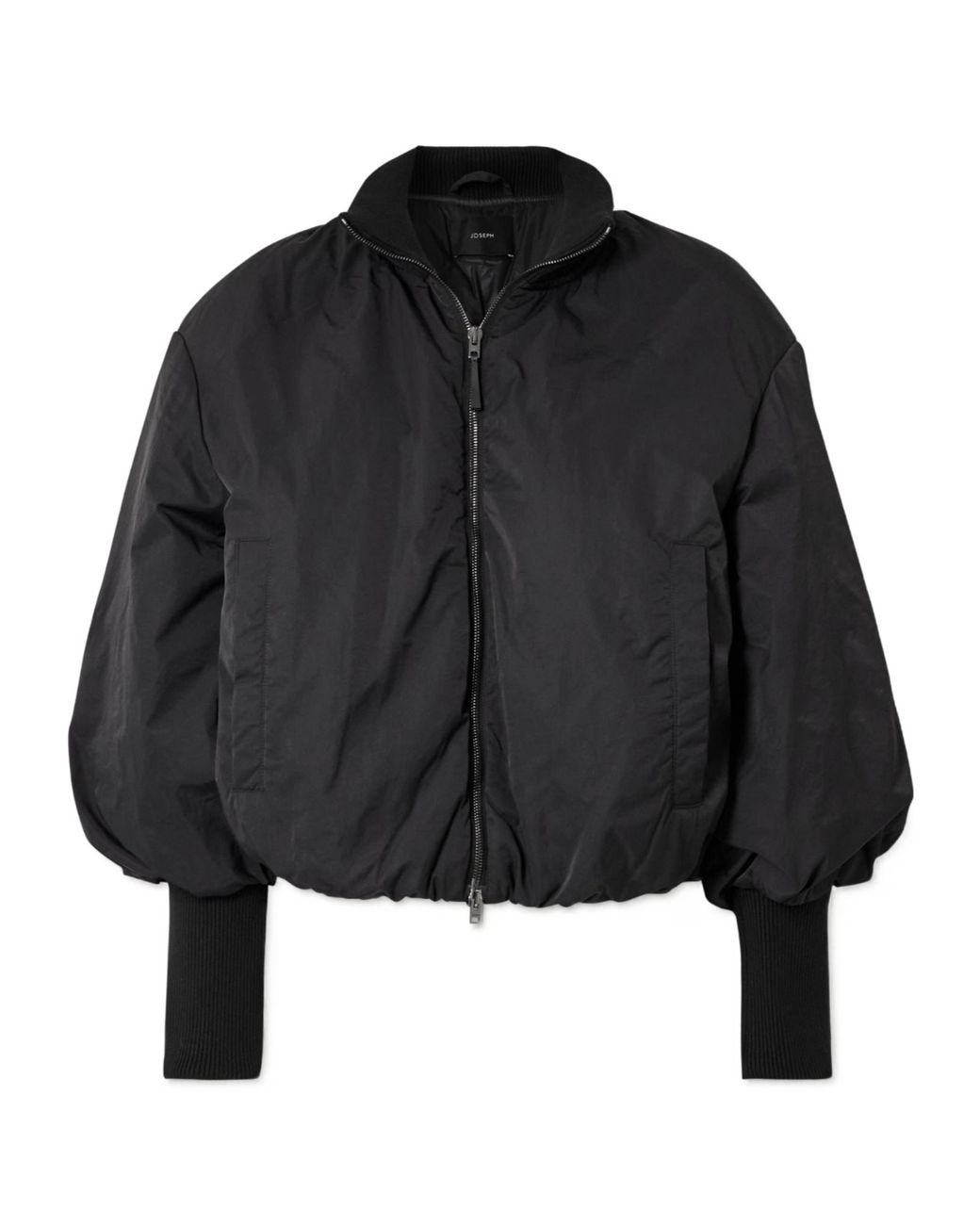 Joseph Raval Shell JOSEPH Bart Shell Bomber Jacket in Black | Lyst UK