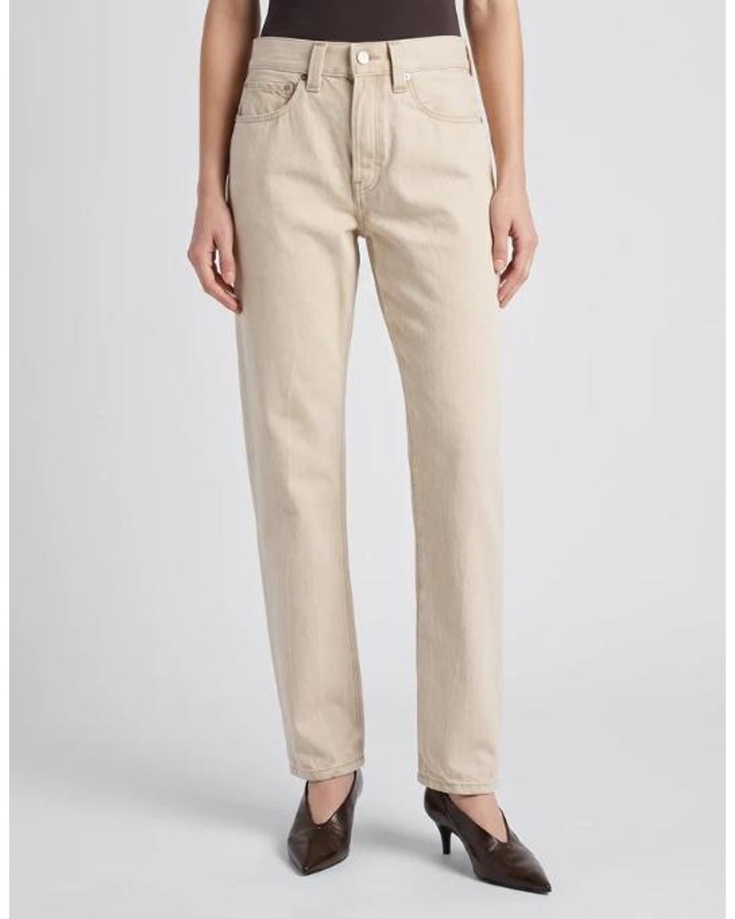 Khaite Natural Callum Jeans