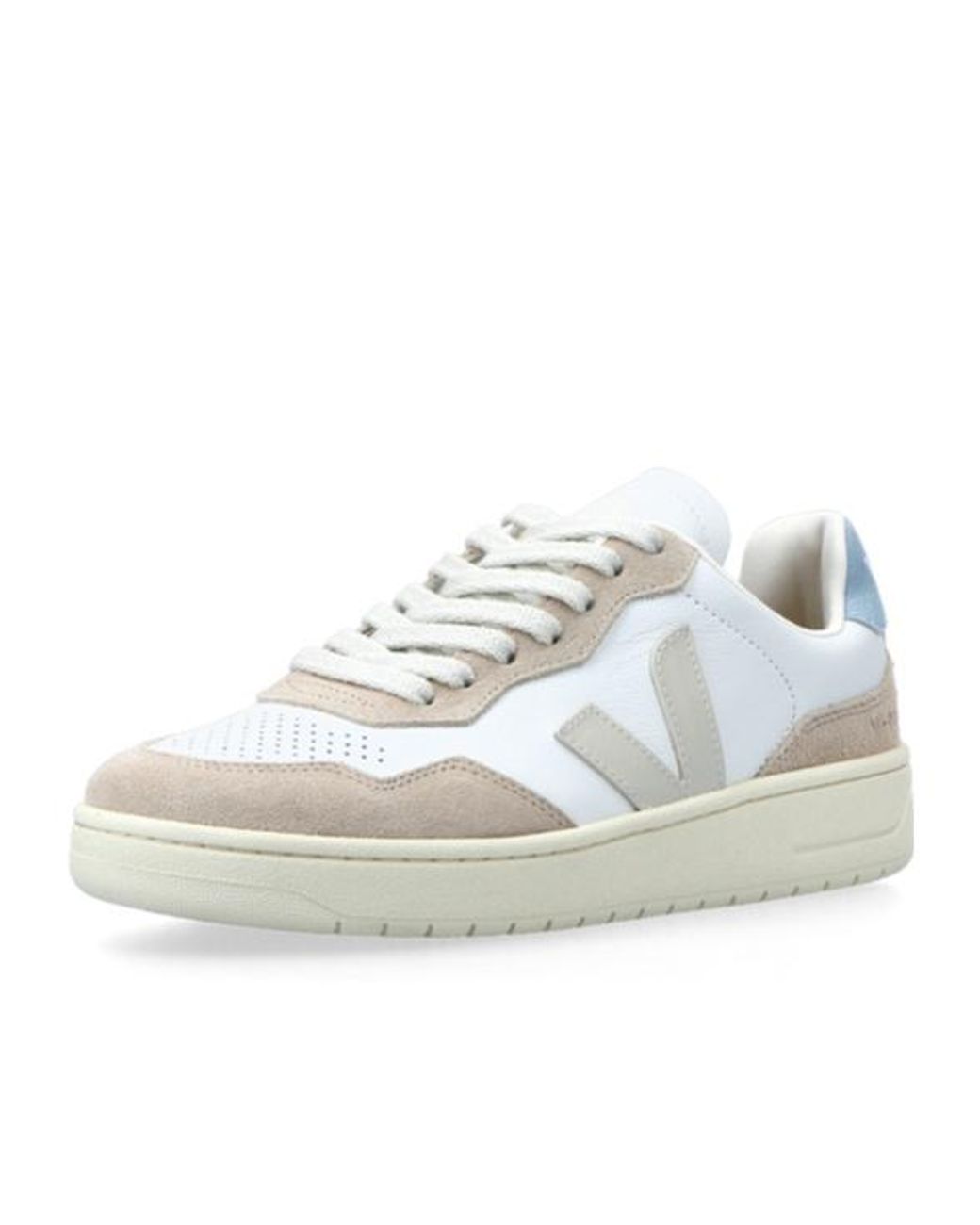 Veja White V-90 Low-Top Sneakers for men