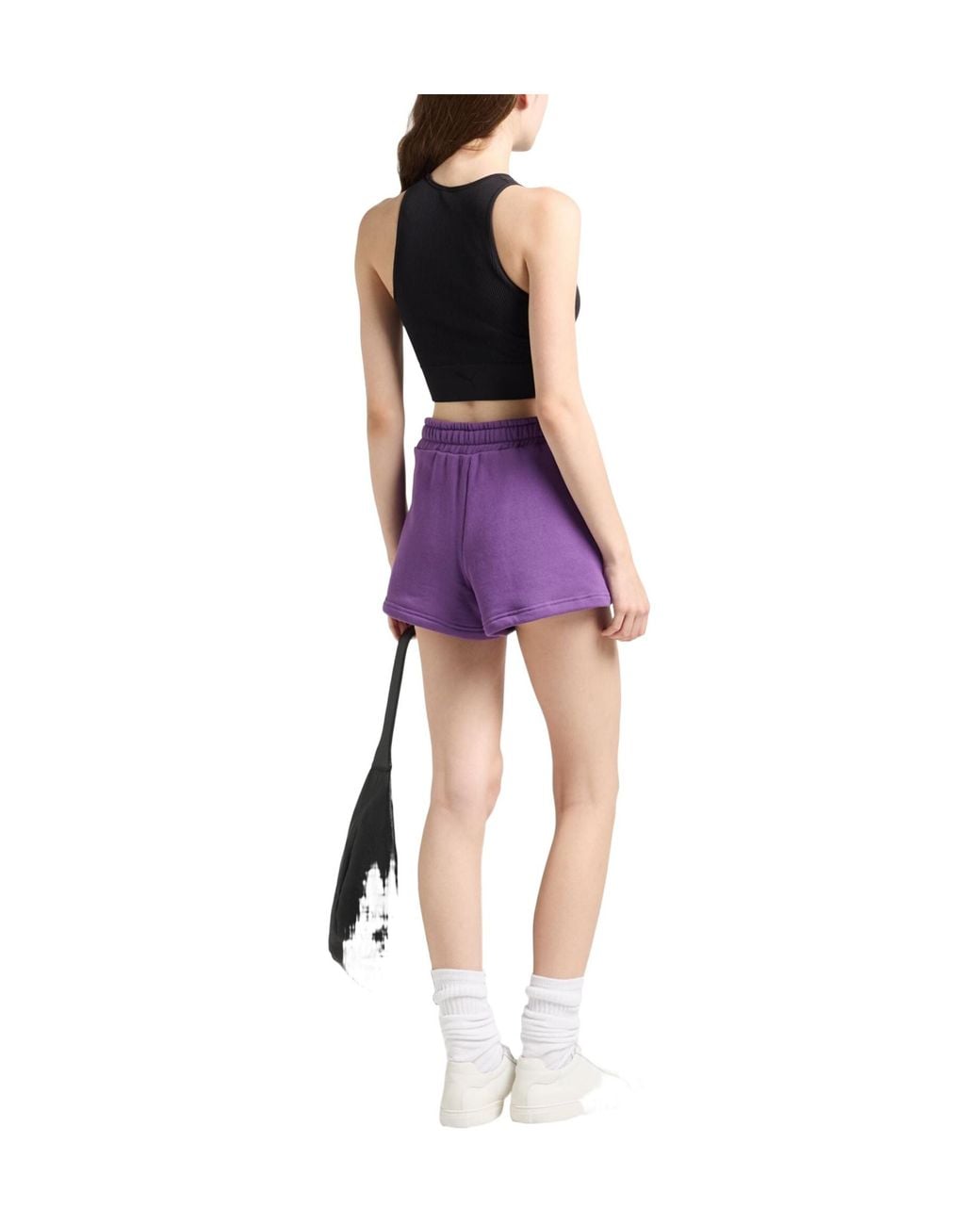 Dolce & Gabbana Purple Plain Colour Shorts
