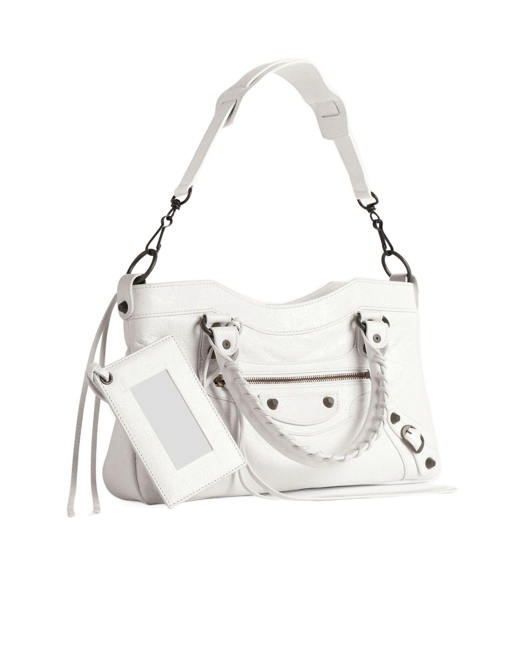 Balenciaga White Le City First Bag