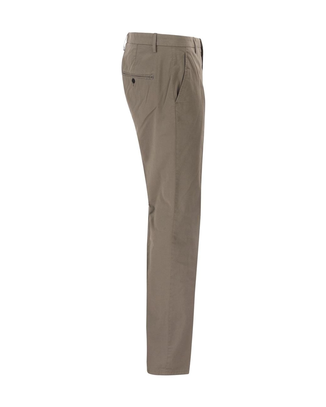 Dondup Gray Spiritissimo Slim Chino Pants for men