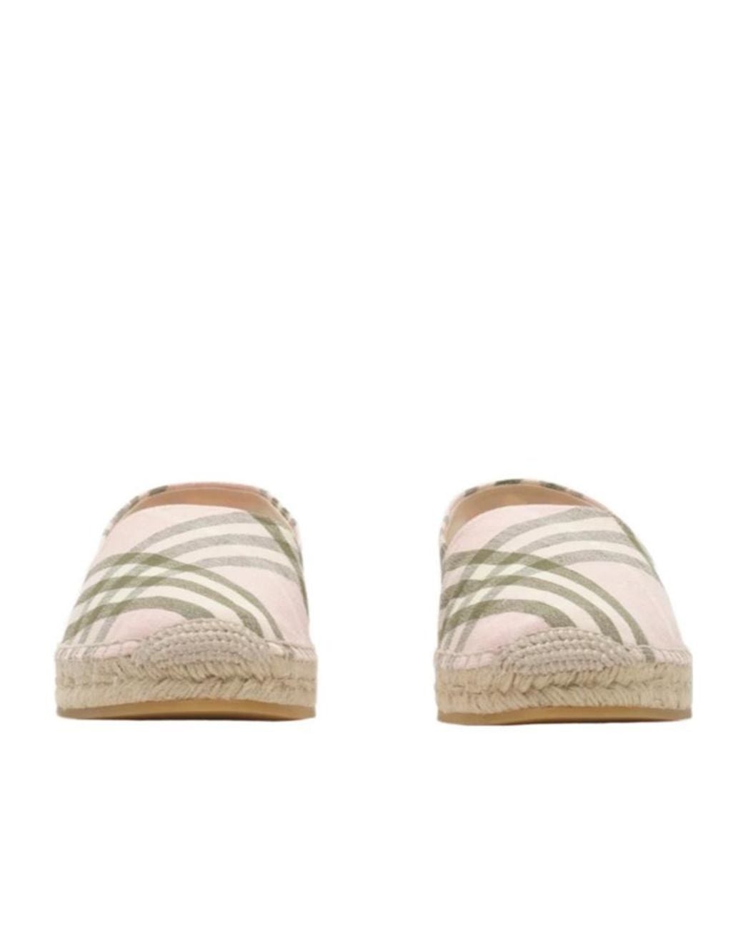 Burberry Natural Check Mews Espadrilles