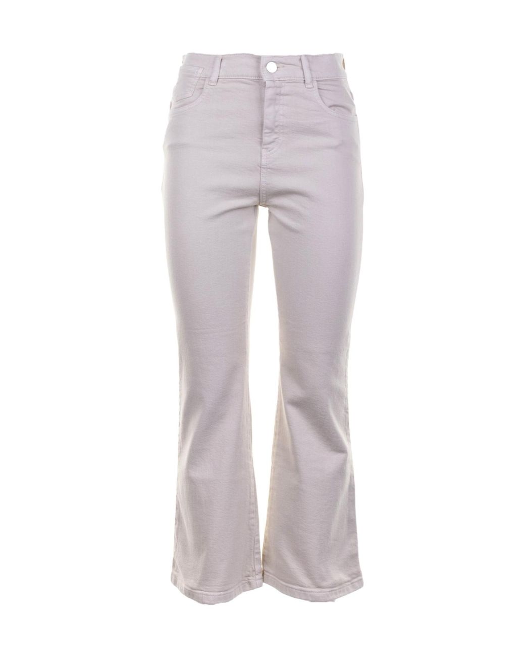 Marella Gray Belt Loops Slacks