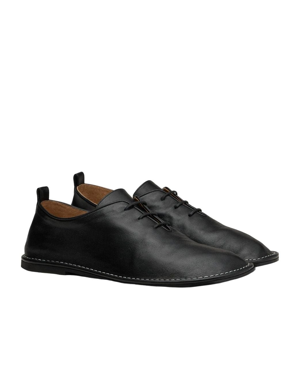 AMI Black Midi One Cut Shoes