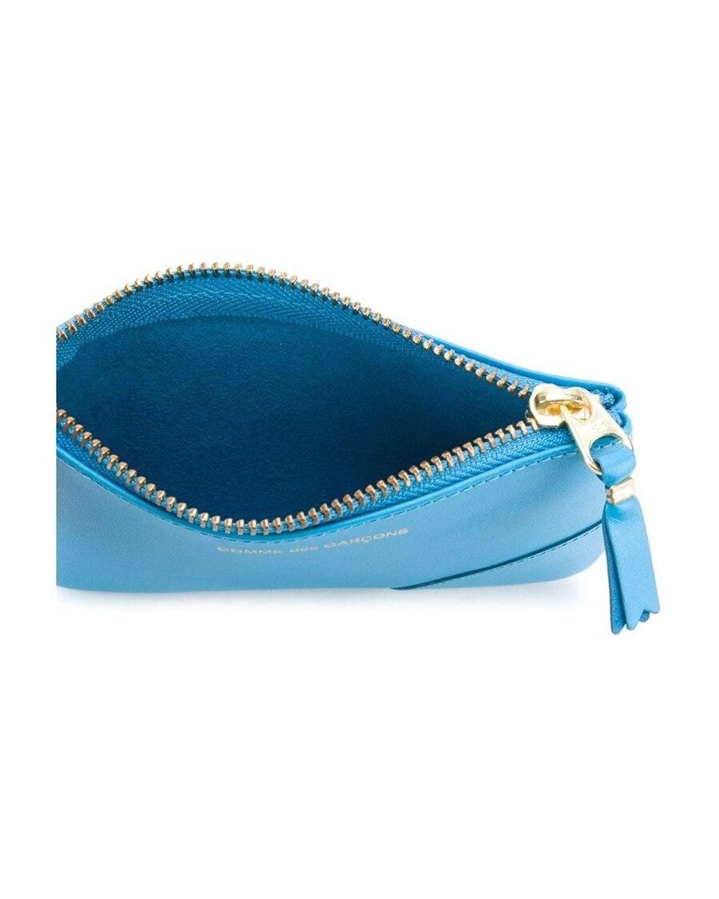 Comme des Garçons Blue Comme Des Garçons Wallet Classic Zipped Wallet