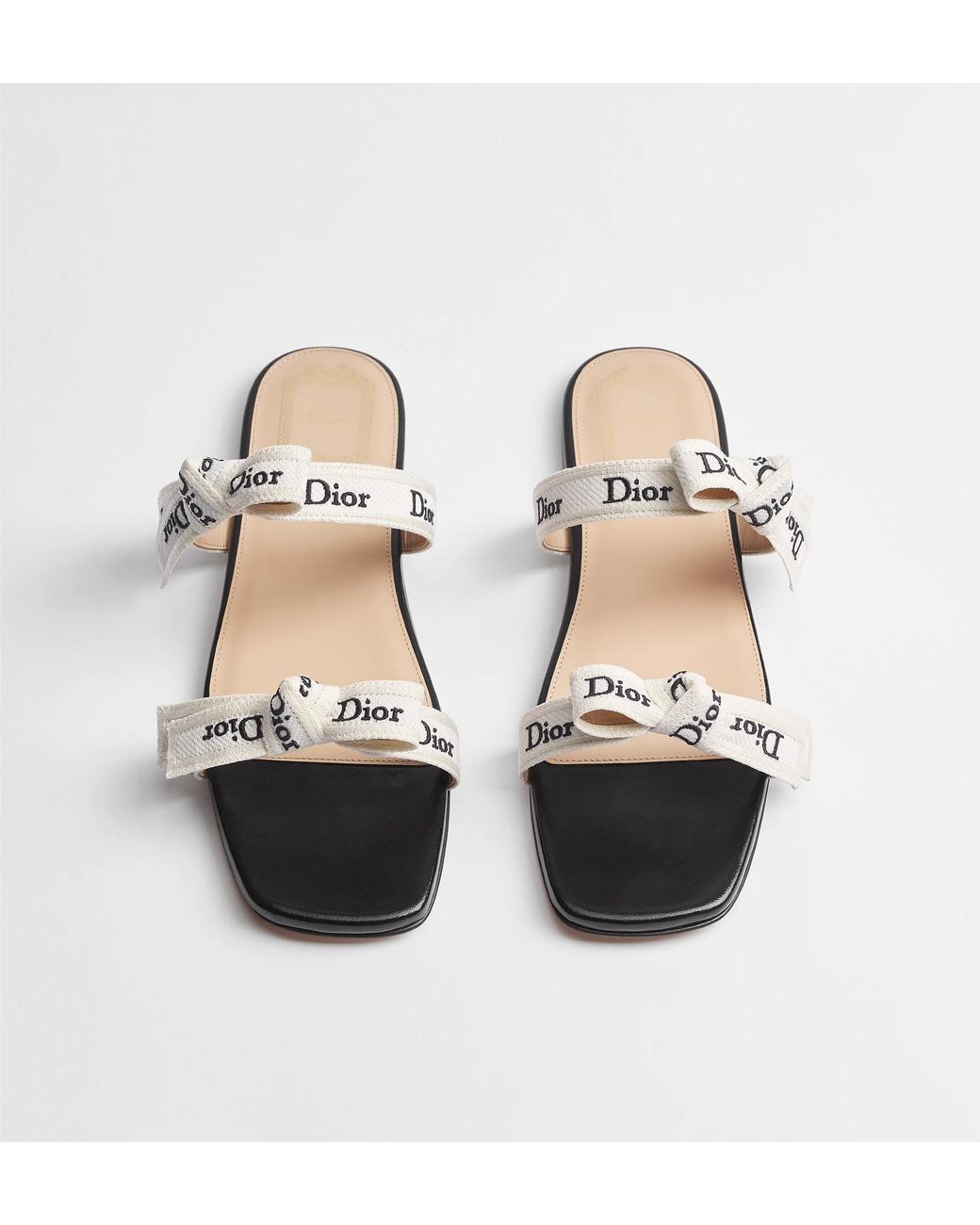 Dior White J'A Sandal With Straps
