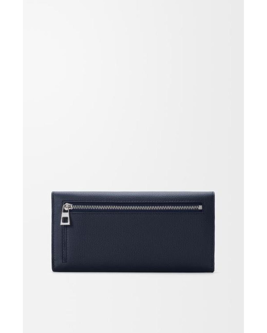 Loewe Blue Anagram Continental Wallet