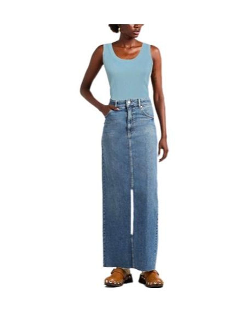 Weekend by Maxmara Blue Sleeveless Knitted Top