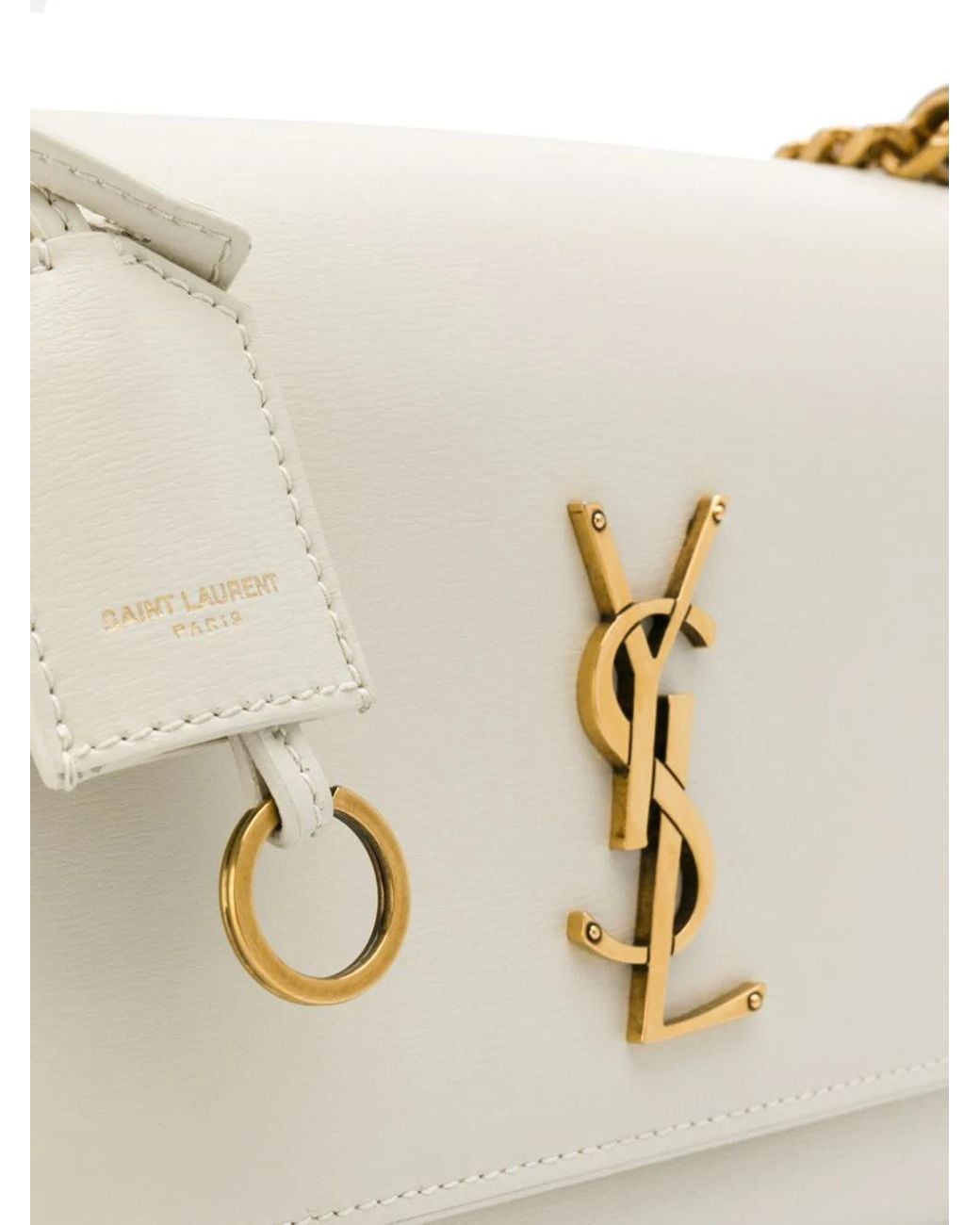 Saint Laurent Natural Sunset Medium Shoulder Bag