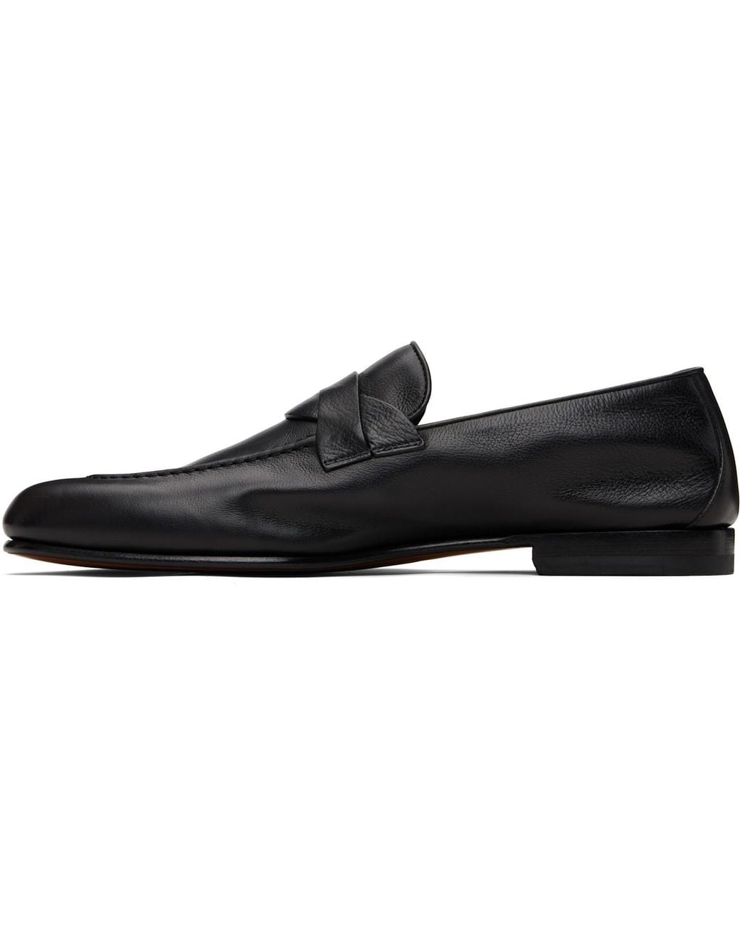 Tom Ford Black Gigi Twisted Loafers for men