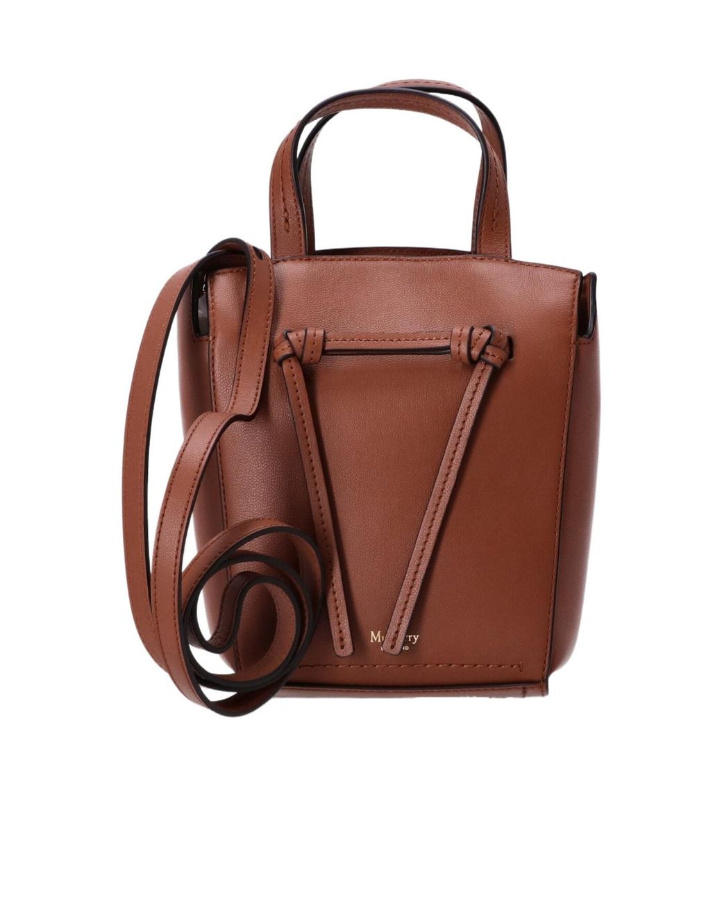Mulberry Brown Clovelly Small Top Handle Bag