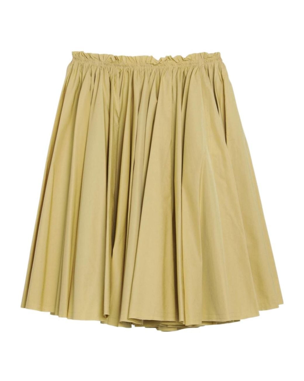 AMI Natural Midi Corolla Skirt