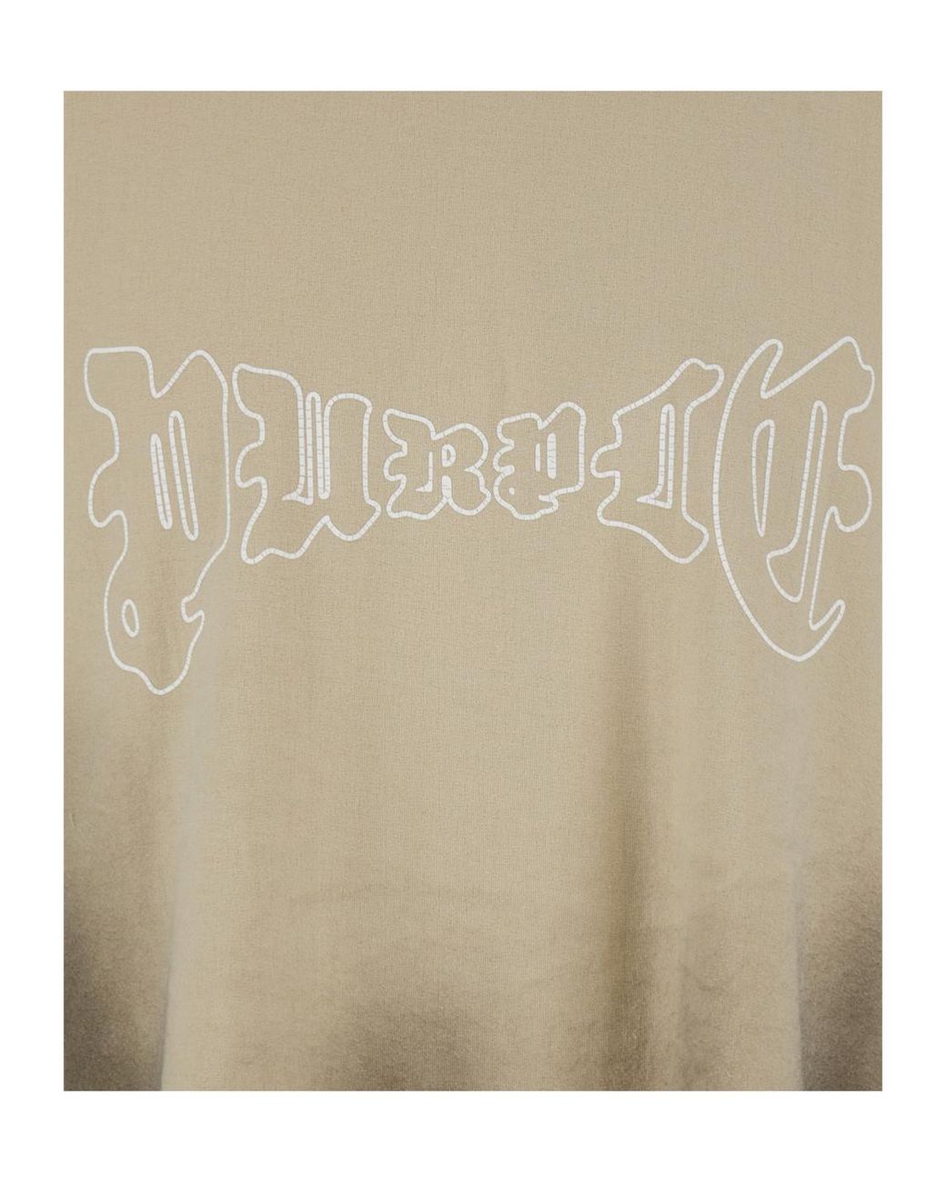 Purple Brand Green Textured Jersey Ss Tee for men